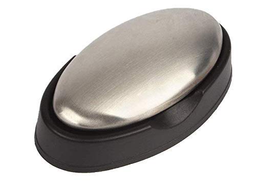 ropto 2 Packs Stainless Steel Soap Hand Odor Remover bar Eliminating Smells Like Onion Garlic Scents from Hands and Skin Kitchen Gadgets