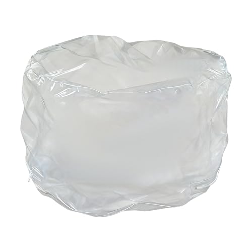 Clear Animal Storage Chair – 60 X 45 X 40 Cm Pouf Transparent Étanche Avec Peluche | Bean Bag Pour Chambre, Salle De Classe, Voyage, Salle De Jeux, Maison, Crèche, Dortoi