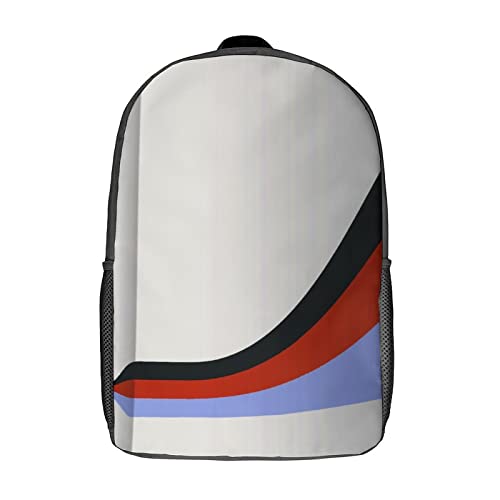 Sac d'école étanche et ultra-léger avec motif artistique 3D pour enfants et adultes