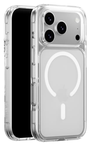 yMagEasyz iPhone 17 Pro Ή P[X MagSafe Ή ϏՌ NA X}zP[X J ی }OZ[t   gуP[X [ iPhone17Pro ACtH17Pro Ή ] case Cleon M g