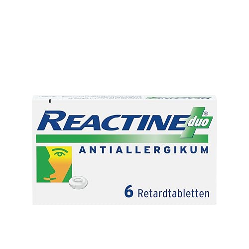 Reactine duo® Allergietabletten (6 St.) | Antiallergikum mit Cetirizin und