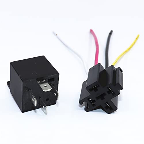 Relé 24V 4 pin 40A soluciona fallos eléctricos de coche con toma impermeable 2