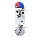 RIPNDIP Lord Nermal Mini Skateboard (Red/Blue)