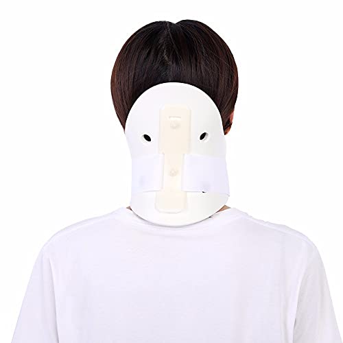 Cuello cervical para aliviar el dolor de cuello y apoyo, diseño transpirable para una cómoda ortesis, ideal para recuperación y rehabilitación