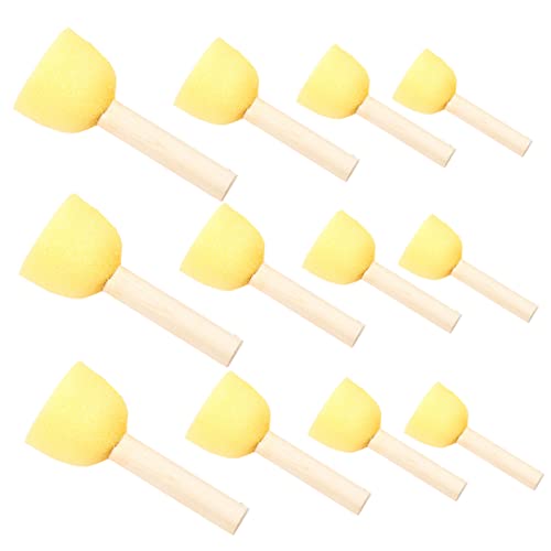 KALLORY 30Pcs DIY Sponge Stamp for Assorted to Graffiti Drawing Tools for Creative Art Projects and Fun Activities