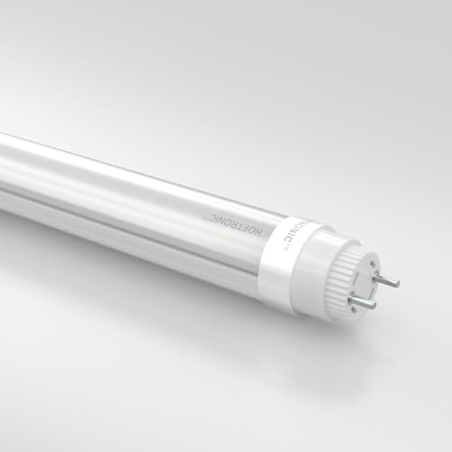 HOFTRONIC - LED Röhre 150cm - 24W 4800lm (200lm/W) Sehr hell - T8 G13 - LED Leuchtstoffröhre Flimmerfrei - 4000K Neutralweiß Alu Tube Röhrenlampe - 100.000 Stunden - 10 Jahre garantie