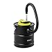 Ulsonix Bidone Aspiracenere Pellet Aspiratore per Stufa Professionale ASHCLEAN 20B_1 (1200 W, IPX0, 20 L, Filtro HEPA)