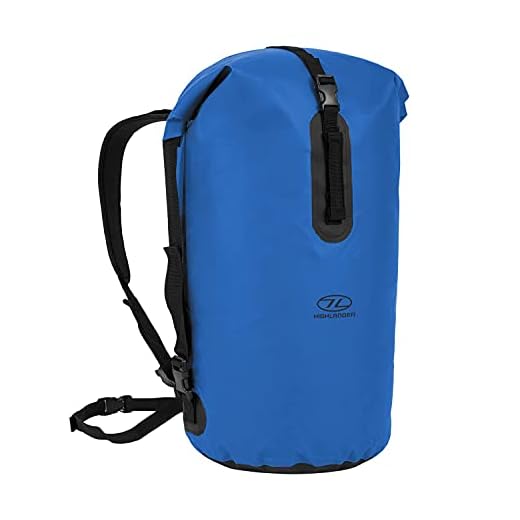 Highlander waterdichte rugzak Drybag Troon 70 liter duffle bag - Blauw