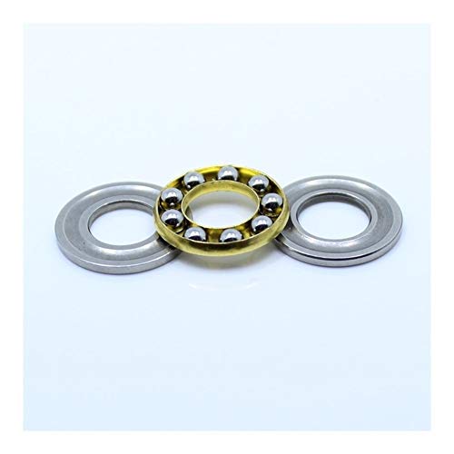 TMP1105 F5-12M F6-12M F6-14M F7-13M F7-15M F7-17M Miniature Planar Bearing 5x12x4 6x12x4.5 6x14x5 7x13x4.5 7x15x5 7x17x6mm Thrust Bearing (Color : 50PCS, Size : F7 15M 7x15x5)
