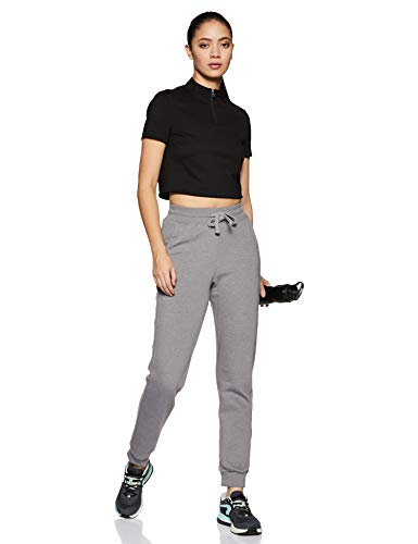 Image of Amazon Brand - Symbol Women Jogger Track Pants | Ankle Length | Regular Fit | Fleece (Available in Plus Sizes)
