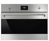 Horno-Microondas Smeg SF4301MCX INOX 45CM 50L