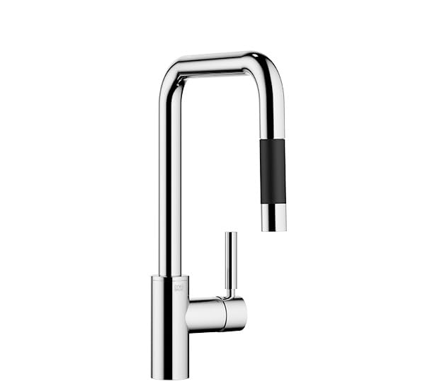 Dornbracht Single Lever Mixer Pull-Down with Spray Function META