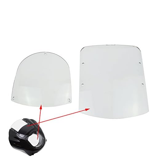 Kit Carenatura Parabrezza Moto HDBUBALUS