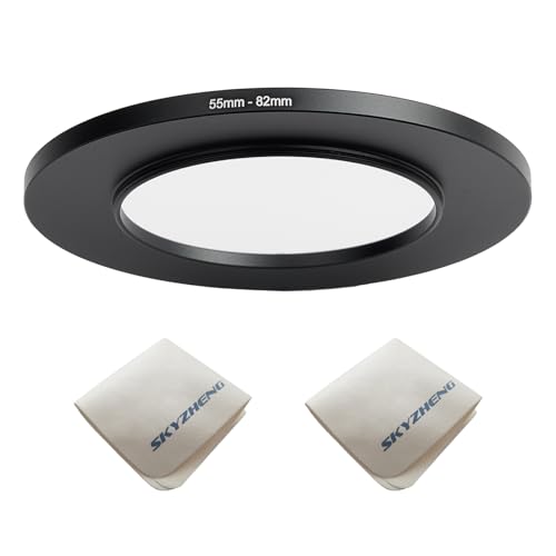 55mm�����Y����82mm�J���������Y�A�_�v�^�[55mm����82mm�X�e�b�v�A�b�v�����O�A�_�v�^�[�����O�A���ׂẴu�����h��UV ND CPL�p�A�v���~�A�������Y���C�s���O�N���X2�p�b�N(55mm-82mm)