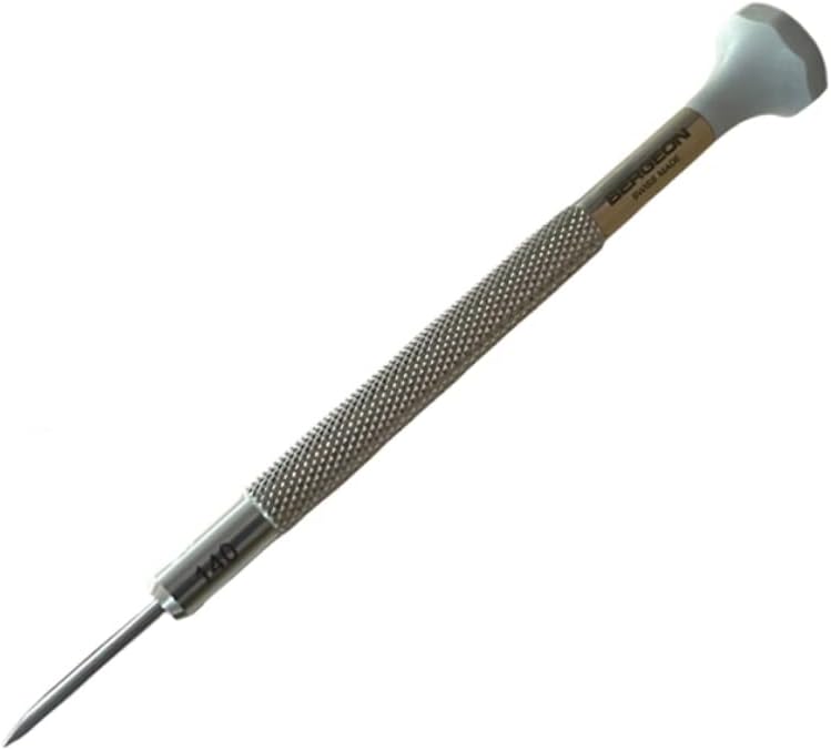 Bergeon 31081-140 non-magnetic screwdriver with anodised aluminium body 1.40mm