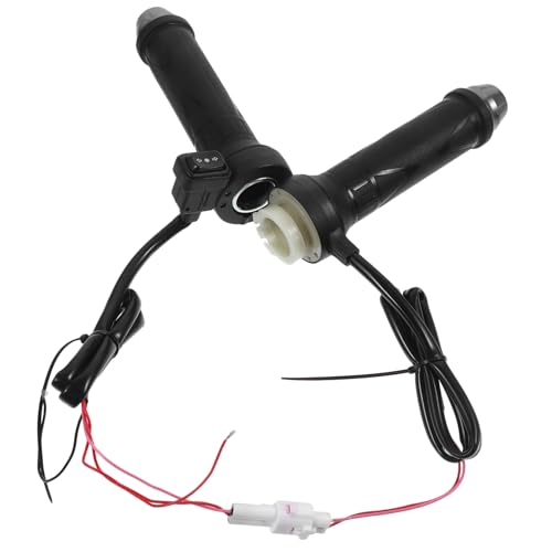 Alipis 2pezzi Manopole Riscaldate Per Veicoli a Due Ruote Design Umanizzato e Pratico Protezione Delle Mani in Freddo Comodo e Sicuro Facile Installazione