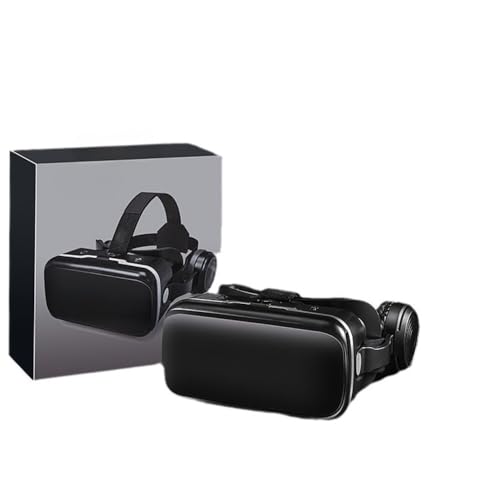 VRメガネ スマホ用VRヘッドセット 焦点距離と目の幅を調整可能 1080PHD 非球面光学系 メガネ対応 ブルーライト軽減 フィット感良好 視野角120° 通気性軽量 スマホ対応 自宅で楽しめる 001