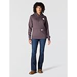 Carhartt Women's Relaxed Fit Midweight Logo Sleeve Graphic Sweatshirt - Image 3