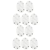 10 Pcs Baby Jumpsuit Diaper Infant Romper Length Extender Bodysuit Snap Button Extended Diaper for Triangle Crotch Clothing