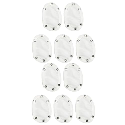 10 Pcs Baby Jumpsuit Diaper Infant Romper Length Extender Bodysuit Snap Button Extended Diaper for Triangle Crotch Clothing