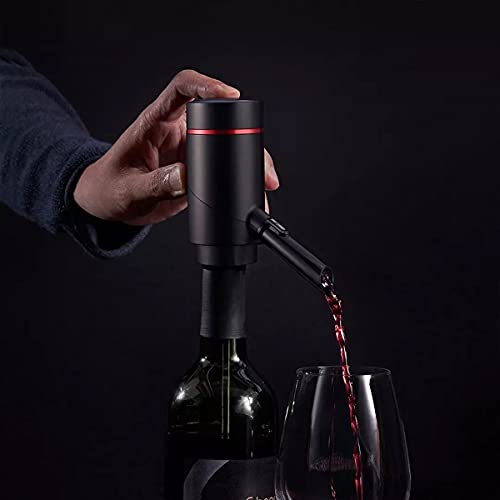 NgMik Automatische Wijndispenser Elektrische Wijnbeluchter Wijndispenser Pomp Automatische Wijngier Wijnkaraf One-Touch… - Afbeelding 4