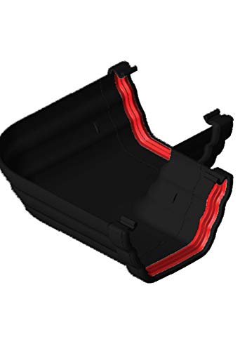 Ogee Gutter 90 Degree Bend (Black)