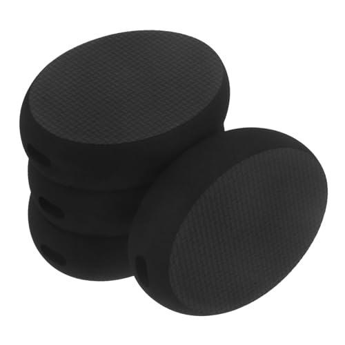 Ipetboom 4 Stück Ovaler Lotionapplikator Ersatzbürstenköpfe Aus Eva Rücken Und Körperpeeling Badebürstenpads Für Dusche Und Hautpflege