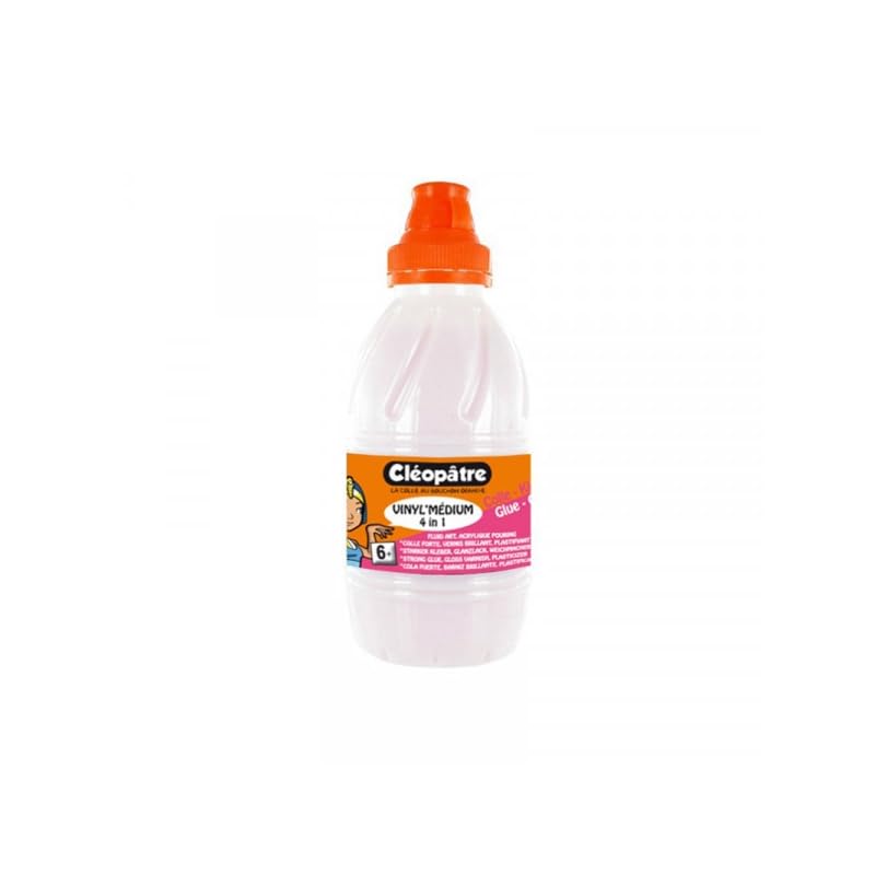 Adhesivo Vinilo, 4 en 1, Cleopatra - Vinill'Medium - Blanco - 500 g