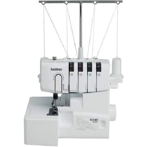 Brother 1634D 3 or 4 Thread Serger with Differential Feed, Soft Cover