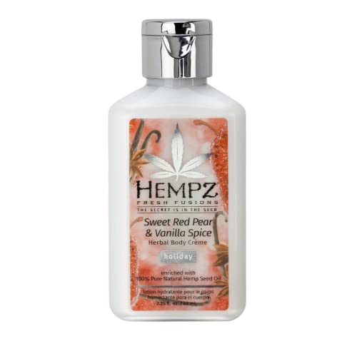Fresh Fusions Sweet Red Pear & Vanilla Spice Herbal Body Crème 2.25 ounce