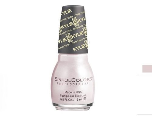 Sinful Colors Trend Matters Angel Kylie Jenner Nail Polish #2110 - Angelik (Pink Shimmer) - 0.5 Fl Oz