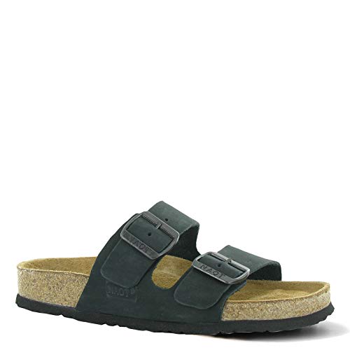 Image of NAOT Footwear Santa Barbara Women's Slide with Cork Footbed and Arch Comfort and Support - Slip On- Lightweight and Perfect for Travel