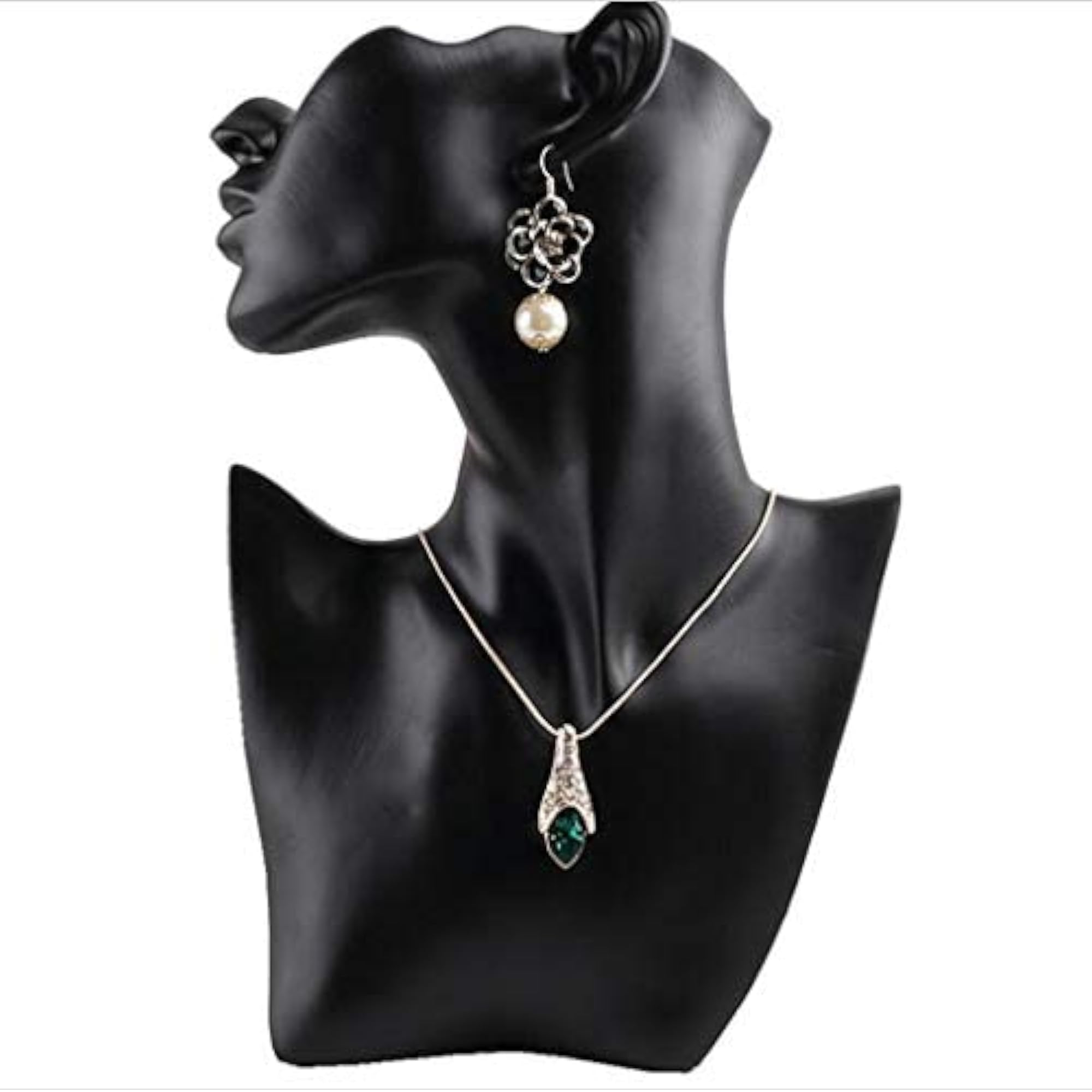 Plaster of Paris Jewellery Display Stand, Half Face
