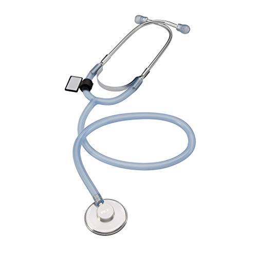 Veterinärstethoskop, Doppelkopf-Stethoskop-Bandkopf aus Edelstahl und weiche Kopfhörer, geeignet für Ärzte, Krankenschwestern und Familien