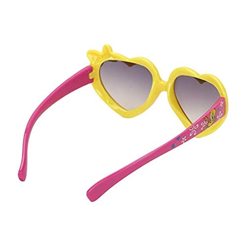 Image of Cartoon cat eye designer Stylish Sunglasses, Cute Anti-Uv Glasses /Googles for kids /Girls /Boy /baby with Free Case (Age 3-10)
