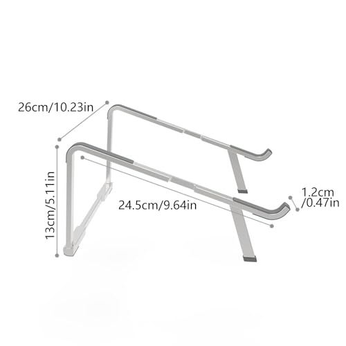 Soporte plegable para laptop de aluminio portátil miniatura 5