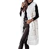 TWGONE Women's 2024 Winter Faux Fur Vest Sleeveles... #5