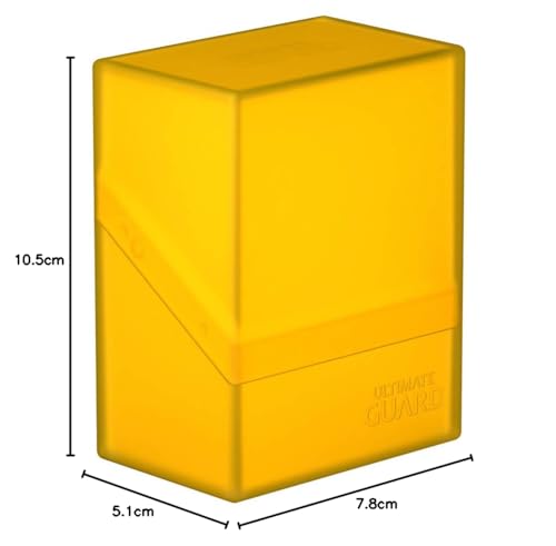 Ultimate Guard Boulder Deck Case 60+ Standard Size Amber - Image 2
