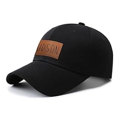 10 Personalized Baseball Cap Black