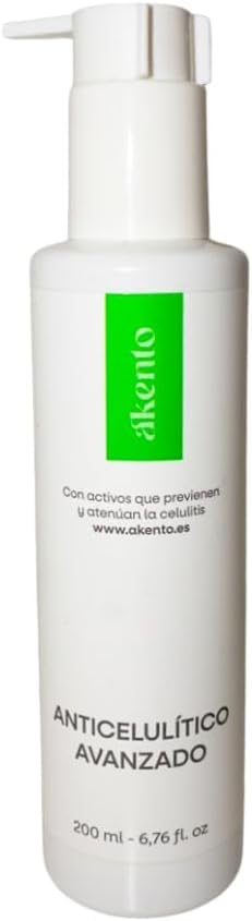 Crema anticelulítica Akento. Reductor de...