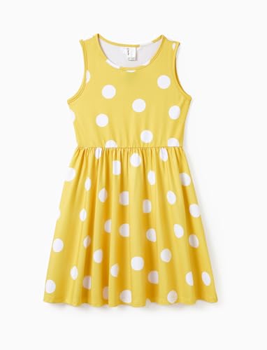 PATPAT Multipack Toddler Girls' Sleeveless Dresses - Breathable Quick-Dry Fabric, Fruit Prints, Perfect for Casual & Outdoor3