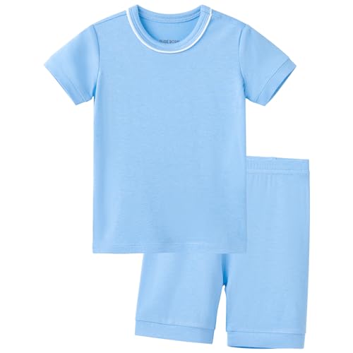 Image of pureborn Baby Pajamas Set Toddler Snug Fit Cotton Sleepwear 2pcs 12M-7Y