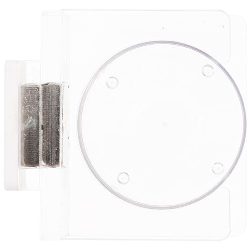 SEWOART 爬虫類用マグネット付き給餌器 透明な壁掛け式トカゲ用水皿 ペット用給水給餌ボウル お手入れ簡単で実用的