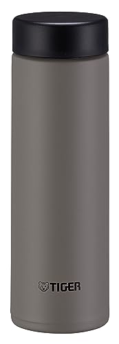 TIGER Water Bottle, 10.1 fl oz (300 ml), White Water, Screw Stainless Steel Bottle, Includes Lid and Seal, Easy Wash, Easy Cap, Vacuum Insulated, Mug, Thermal Insulated, Tumbler Accessible, Cacao