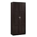 Sauder 419496 Miscellaneous Storage Storage Cabinet, L: 29.61" x W: 16.02" x H: 71.50", Cinnamon Cherry finish