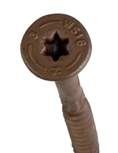 Simpson Strong-Tie SDWS16300Q Tornillos de Enmarcar Strong-Drive SDWS, 0.160 Pulgadas x 3 Pulgadas, Quik-Guard, Cabeza Baja, Punta Diente de Sierra, Tan (Paquete de 1000) miniatura 4