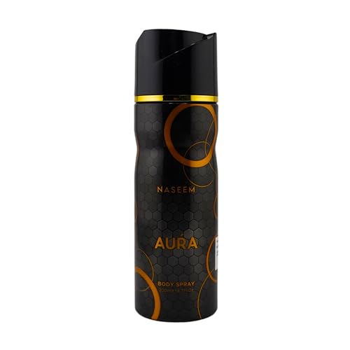 Aura Body Spray Arabo di Nicchia Senza Alcol – Fragranza Lunga Durata Elegante e Rinfrescante – Spray Idratante Corpo Orientale Prestige Collection – Made in UAE