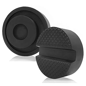 Nefeeko Wagenheber Gummiauflage,Universelle Gummiauflage Rangierwagenheber für Wagenheber und Hebebühnen, Schützt Auto SUV PKW LKW vor Kratzern(1 Pack)