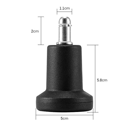 Winbang 5 Pcs Sólido de Nylon Herramienta Pies Deslizantes de Alto