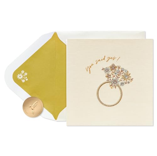 Image of Papyrus Engagement Card (So Excited for You!)